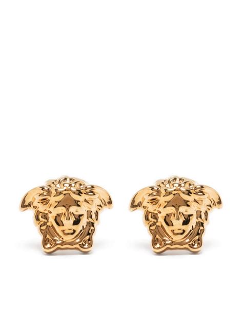 versace earrings v|Versace earrings farfetch.